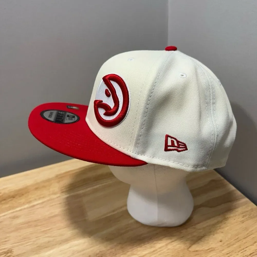 Atlanta Hawks New Era‎ NBA On Stage Draft 9FIFTY Snapback Hat Cream OSFM Cap
